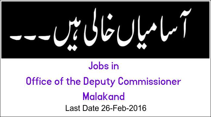 Jobs in Establishment Department Khyber Pakhtunkhwa