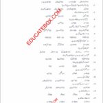 Model Paper 10th Urdu 2013-14 Unchanged 2016 Model Paper 10th Urdu - Objective 2013-14