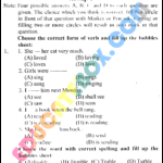 Past Paper 9th Class English Lahore Board 2014 Group 1 Past Paper 9th Class English Lahore Board 2014 Group 1 Objective Type - Page 1