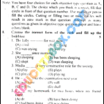 Past Paper 9th Class English Gujranwala Board 2014 Group 1 Past Paper 9th Class English Gujranwala Board 2014 Group 1 Objective Type - Page 1