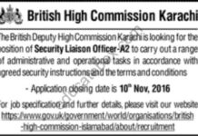 Jobs in British High Commission Karachi Jobs in British High Commission Karachi