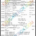 Past Paper 8th Class Maths 2016 Solved Paper EM Punjab Board (PEC) Version 1 Past Paper 8th Class Maths 2016 Solved Paper Punjab Board (PEC) Objective Type English Medium Version 1 اپ ٹو ڈیٹ پیپرایٹت کلاس میتھ سولڈ پیپر پنجاب بورڈ اوبجیکٹیو ٹائپ انگلش میڈیم ورژن 1