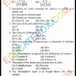 Past Paper 10th Class Chemistry Lahore Board 2014 English Medium Group 2 Past Paper Class 10 Chemistry Lahore Board 2014 Objective Type Group 2