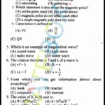 Past Paper 10th Physics Gujranwala 2014 Group 1 Past Paper Class 10 Physics Gujranwala Board 2014 Objective Type Group 1