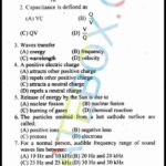 Past Paper 10th Physics Gujranwala 2014 Group 2 Past Paper Class 10 Physics Gujranwala Board 2014 Objective Type Group 2